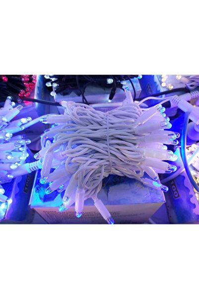 SDX Market Instalație de Crăciun, 10 m, Liniară cu Flash, Albastră, 100 LED-u...