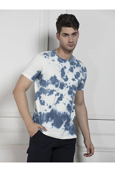 Dennis Lingo By Styli Tie and Dyed Print Cotton T-Shirt
