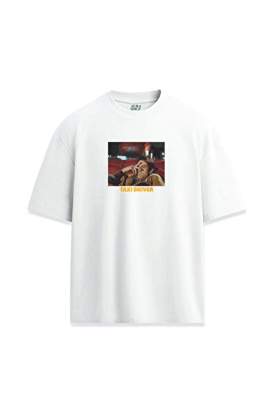 Darkia تي شيرت مريح مطبوع بتصميم خاص لسائق سيارة أجرة للجنسين