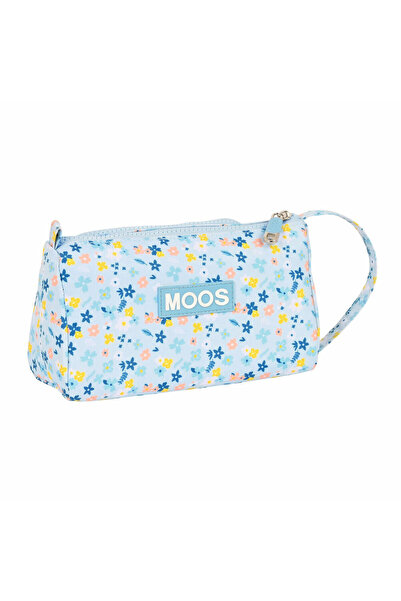 Moos School Case with Accessories Lovely Blue (32 Pieces)