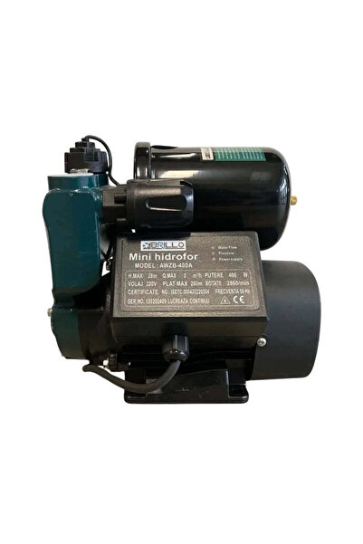 Brillo Mini pompa de apă 400 W, 2 mc/h, 28 m înălțime de refulare, 8 m înălți...
