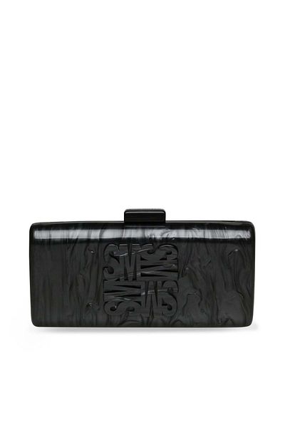 Steve Madden Women's Lilla Black Clutch