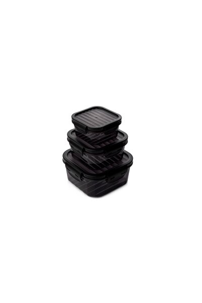 UnicUtil Set of 6 plastic casseroles, UnicUtil, Premium Stylish, Anthracite