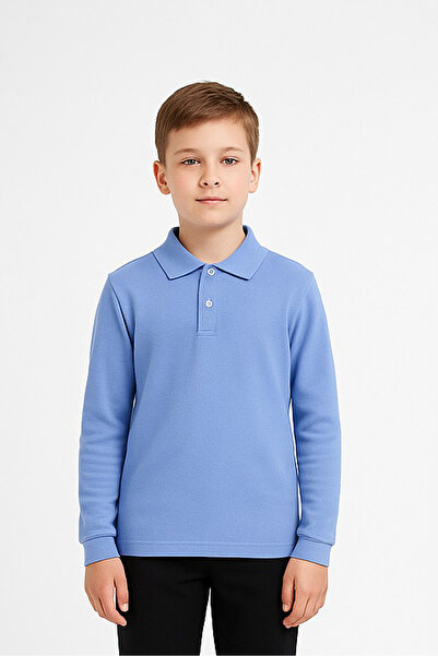MODANINO Băiat bumbac 100% stil școlar cu mânecă lungă tricou 5-17 ani 12274