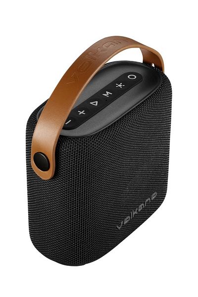 Volkano Flame Series Bluetooth Speaker with Sunset Lamp Projector, Black