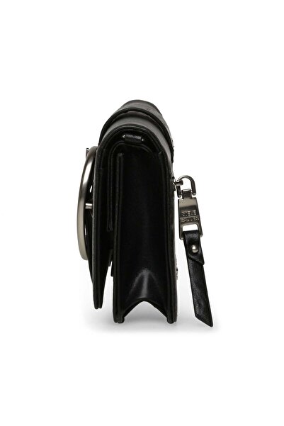 Steve Madden Women's Nuit Black/Silver Wallet