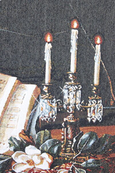 Believe PİYANO DOKUMA GOBLEN DEKORATİF ÇERÇEVESİZ PANO TABLO 70*110