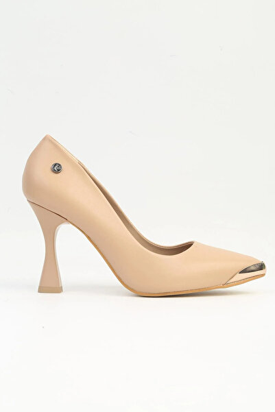Pierre Cardin Beige Women's Evening Dress Shoes Pc-54223 Z