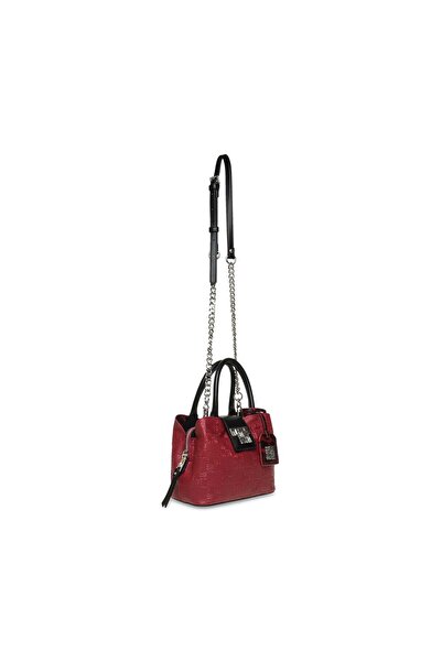 Steve Madden Women's Tenor-C Red/Silver Handbag