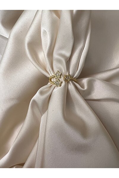 Roha خاتم أوريون ذهبي من الفولاذ قابل للتعديل