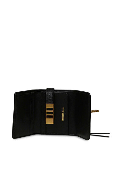 Steve Madden Women's Bcadens Black/Gold Wallet
