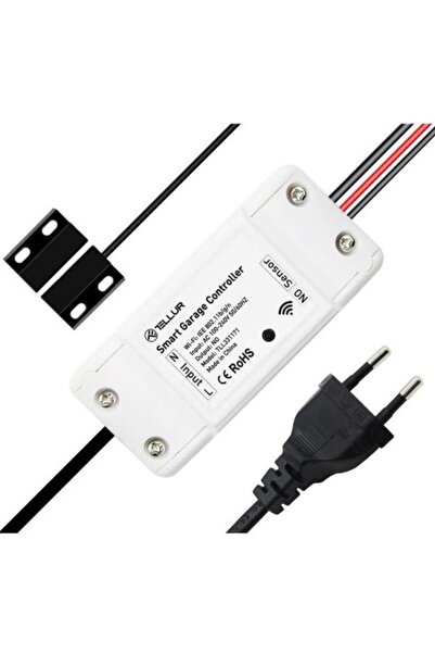 TELLUR Kit control usa garaj WiFi Smart (Alb)