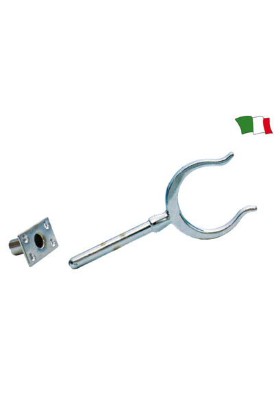 Yacht TNG Chrome-plated brass fork 100 mm