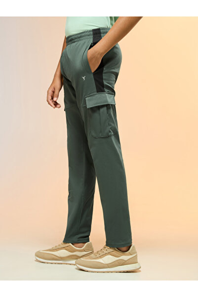 Technosport By Styli Teen Straight Fit Sports Cargo Track Pants