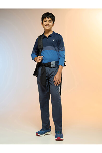 Technosport By Styli Teen Color Block Slim Fit Polo