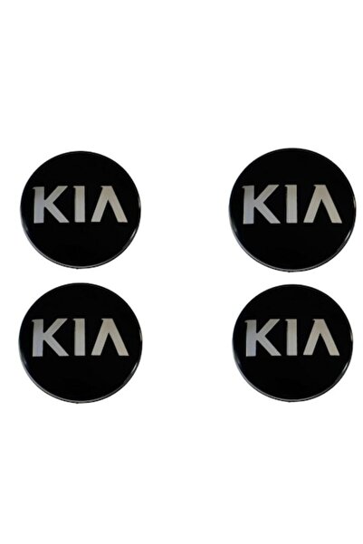 Kia Set de 4 KIA capacitive, negre, 58mm