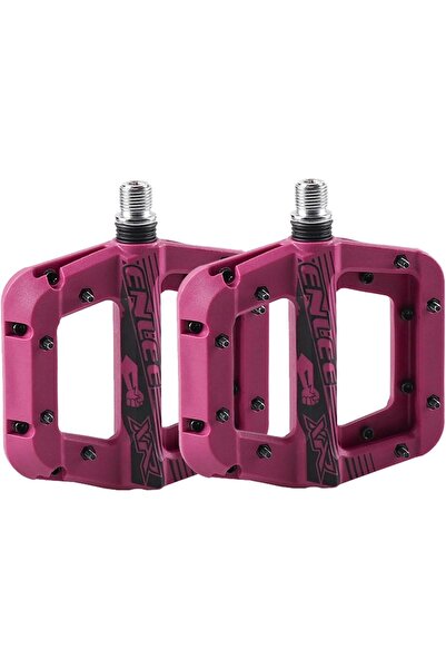 SARİSSA BİSİKLET Enlee Renkli Çivili Kaymaz Platform Pedal MTB Rulmanlı Plast...