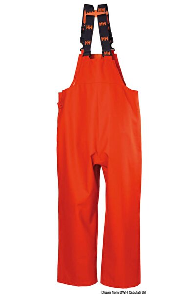 HH Storm Rain Pants Orange-Black