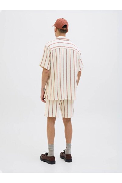 Jack & Jones JPSTJAIDEN Coba Striped Knit Shorts