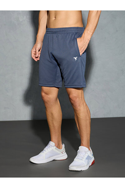 Technosport By Styli Men Solid Slim Fit Shorts