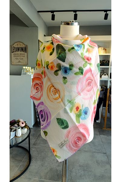 LA BOUTIQUE 100% Herbal Summer / Fall Scarf