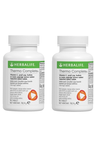 Herbalife 2 adet Thermo Complete™ 90 tablet