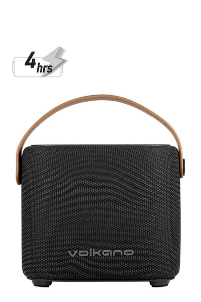 Volkano Flame Series Bluetooth Speaker with Sunset Lamp Projector, Black