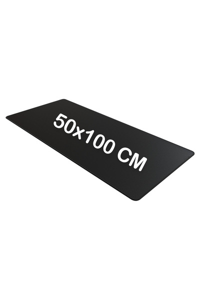 Ganjem Mouse Pad Black 50X100 cm Mouse Keyboard Mouse Mats Table Mat Player Gamer Mausepad Gaming Accessory