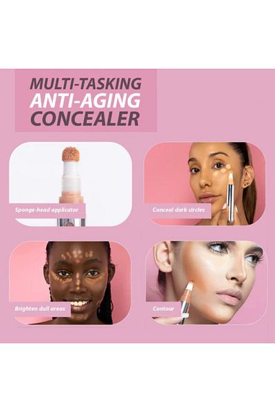 IDA Beauty 3D Liquid Multi-Use Sculpting Concealer| Suitable for All Skin Types (R#07, 5ml)