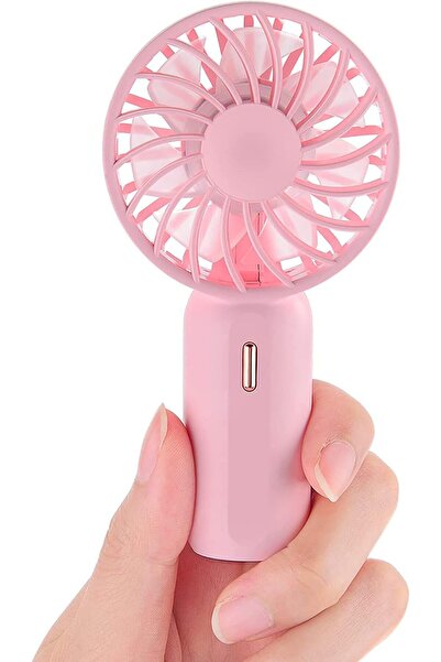 PADOM مروحة صغيرة محمولة تعمل بالبطارية مروحة شخصية صغيرة محمولة قابلة للتعديل السرعة قابلة لإعادة الشحن عبر USB