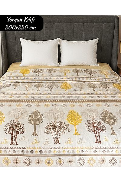 MixCotten Home Patterned Duvet Cover Double Zippered 200*220 cm