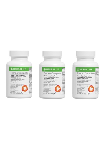 Herbalife 3 adet Thermo Complete™ 90 tablet