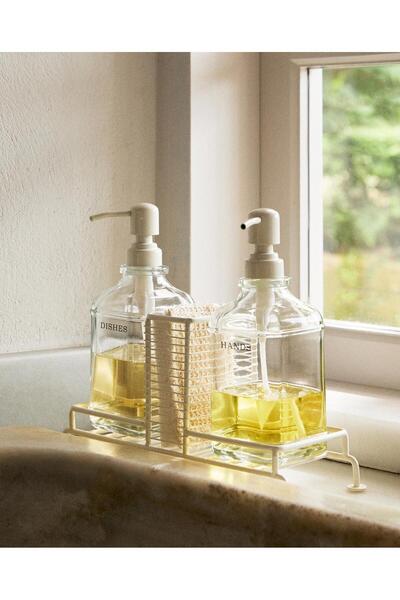 Home AYAKLI VE İKİLİ MUTFAK SABUNLUĞU