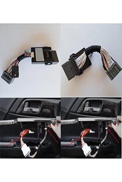 autoistanbul Honda Accord 2018-2024 Cam Ayna Sunroof Modülü Kapatma Soket Sokete