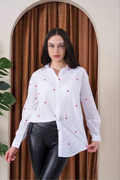 Epica Kalpli Beyaz Gömlek