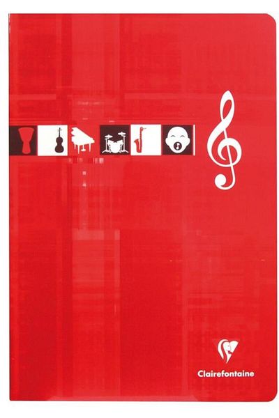Clairefontaine Music Notebook