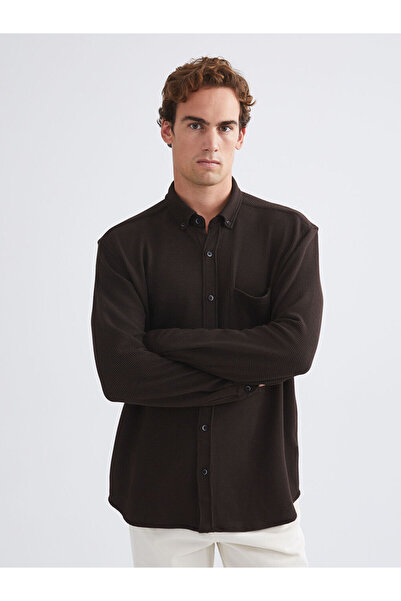 LC Waikiki Timeless Advice |   Regular Fit Long Sleeve Men's Shirt