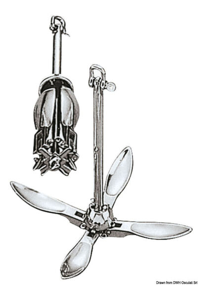 OSCULATI Ancora Grapnel 0.7-12 Kg
