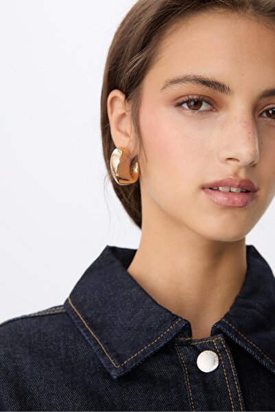 Stradivarius Denim jacket with pockets