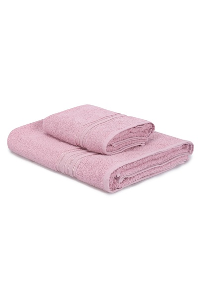 UnicUtil Set de prosoape 2 bucati, Ultra Cozy, UnicUtil, Roz