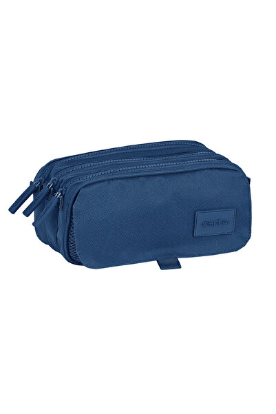 safta Geantă triplă Carry-all 21,5 x 10 x 8 cm Albastru marin