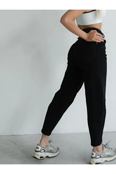 kleshus Isabella Zero Max Ψηλόμεση Μαύρο Mom Lycra Stretchy Τζιν Παντελόνι St...