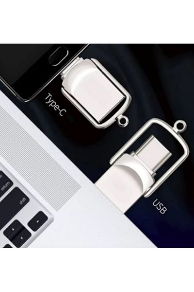 gaman Nano Mini Metal 64Gb Flash Memory - Android Phone - Tablet - MacBook and Computer Compatible