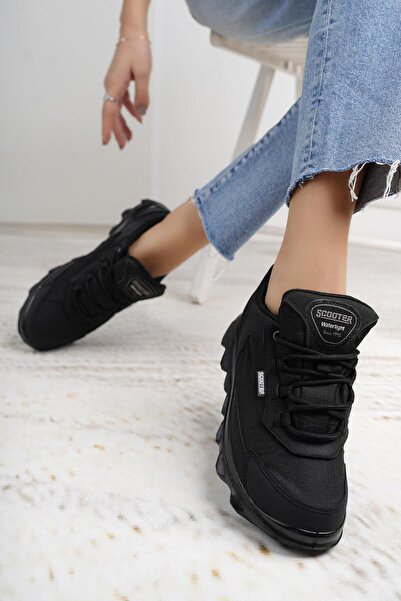 Scooter Unisex Kışlık Su Geçirmez Kaydırmaz Eva Taban Hafif Rahat Tarz Outdoor Spor Ayakkabı