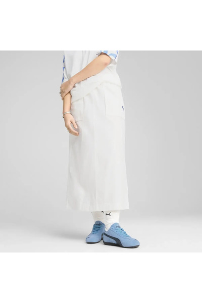 Puma Γυναικεία Φούστα σε γραμμή Α 629784 Λευκή