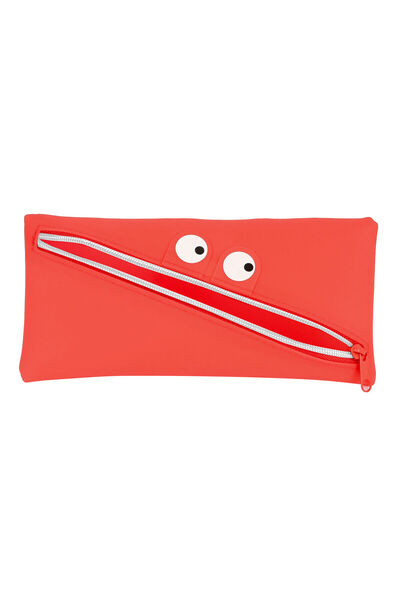 safta School Case Face 22 x 11 x 1 cm Red