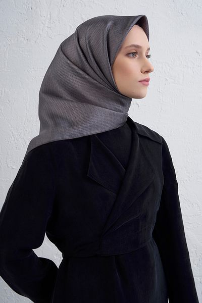 Armine Silk Scarf 9415D (Twi̇ll)-37