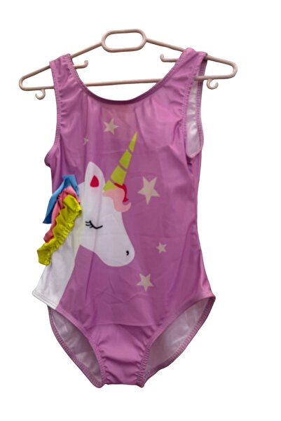Butik Lena UNİCORN DESENLİ ÇOCUK MAYO