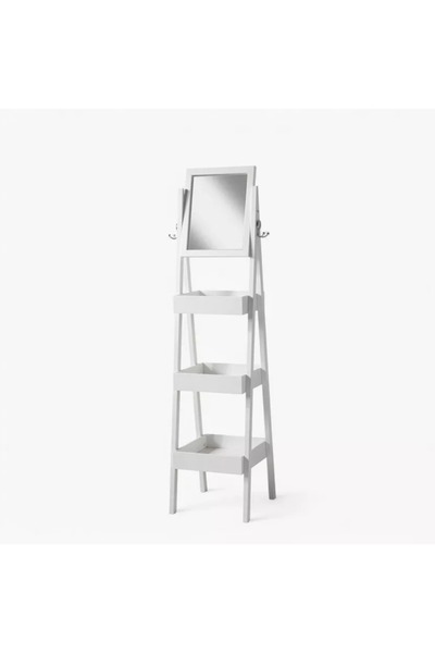 Home Box Charley Shelving Unit with Mirror