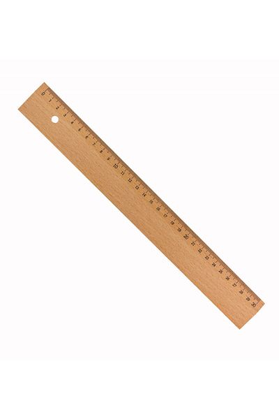 FLY COLOR Wooden Ruler 30cm